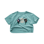 Secret Moments in a Hockey Rink Crop Top