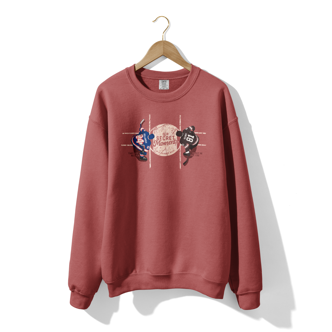 Secret Moments in a Hockey Rink Crewneck