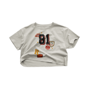 81 Varsity Crop Top