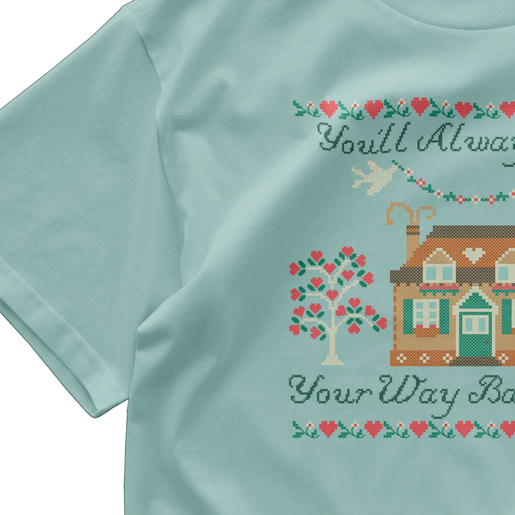 Your Way Back Home Crop Top