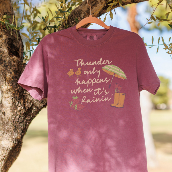 When It's Rainin' Tee