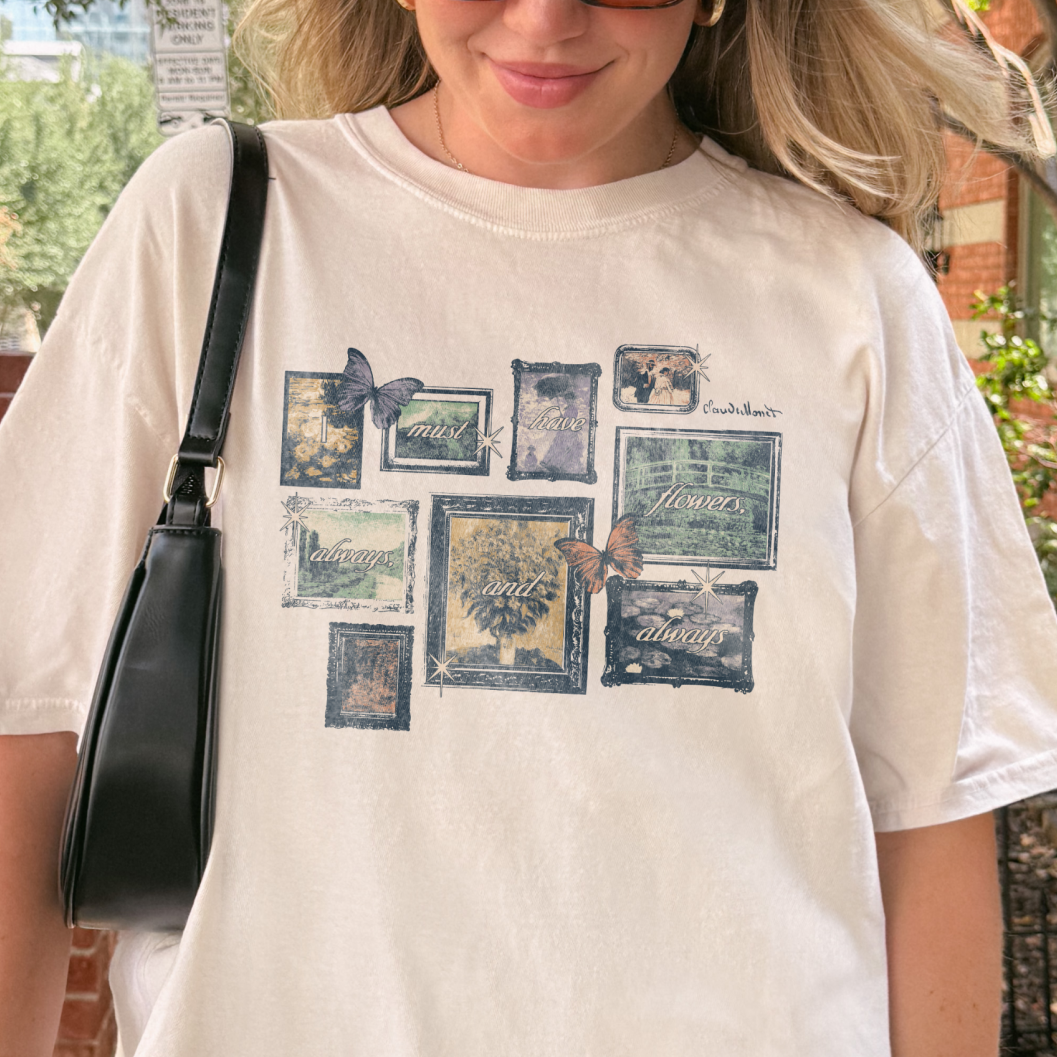 I Must Have Flowers Tee