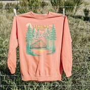 Take Me to the Lakes Lightweight Crewneck
