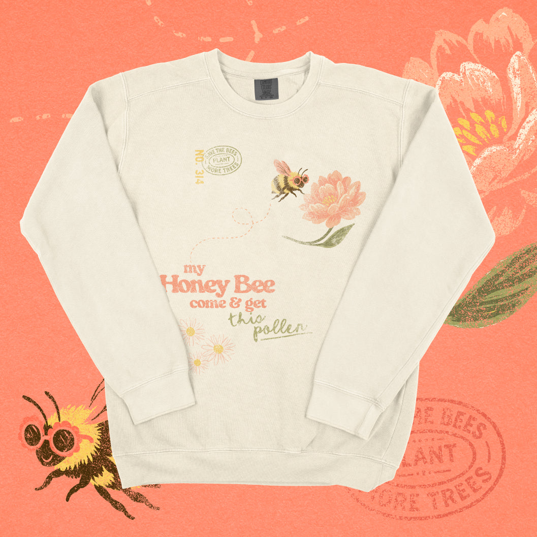 My Honey Bee Lightweight Crewneck
