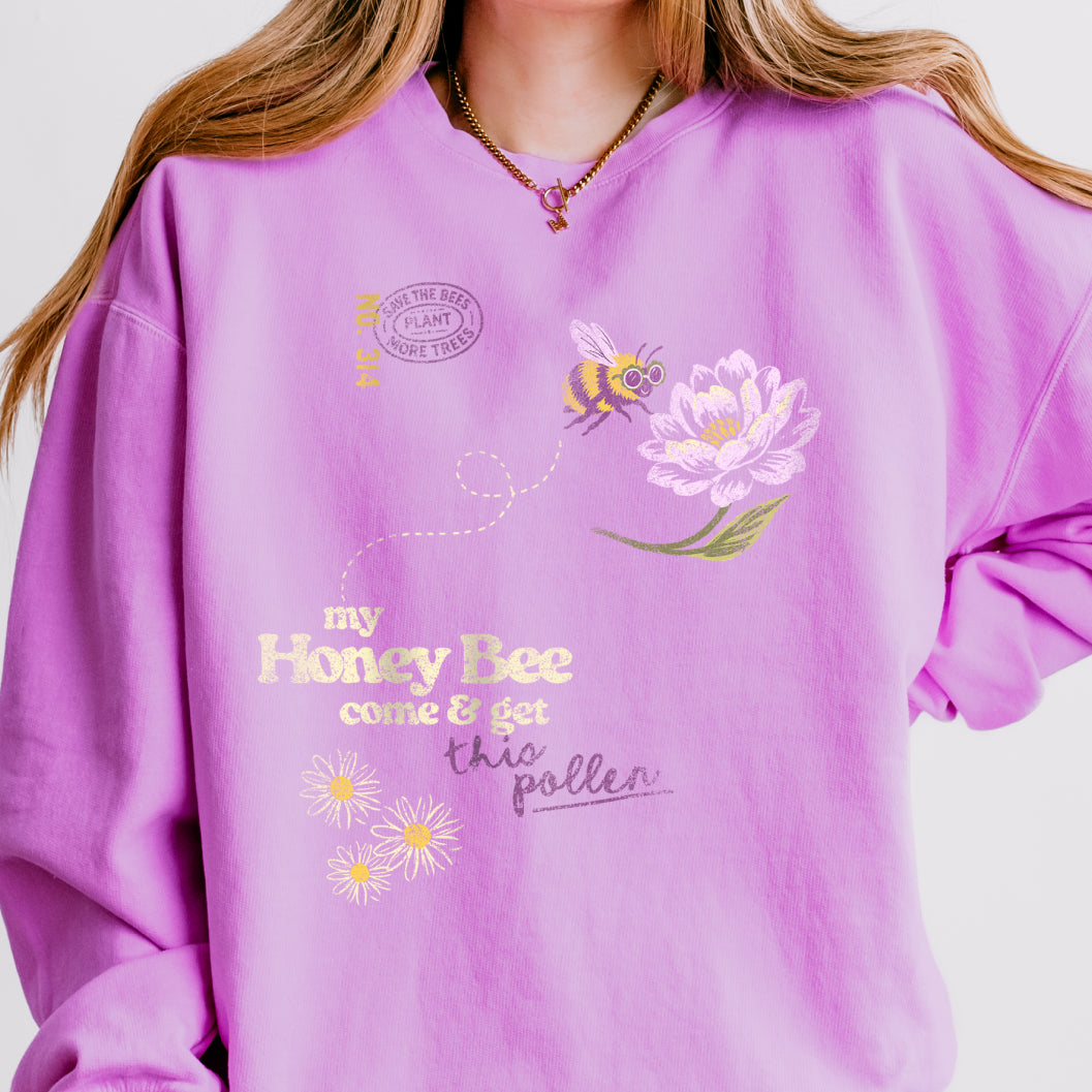My Honey Bee Lightweight Crewneck