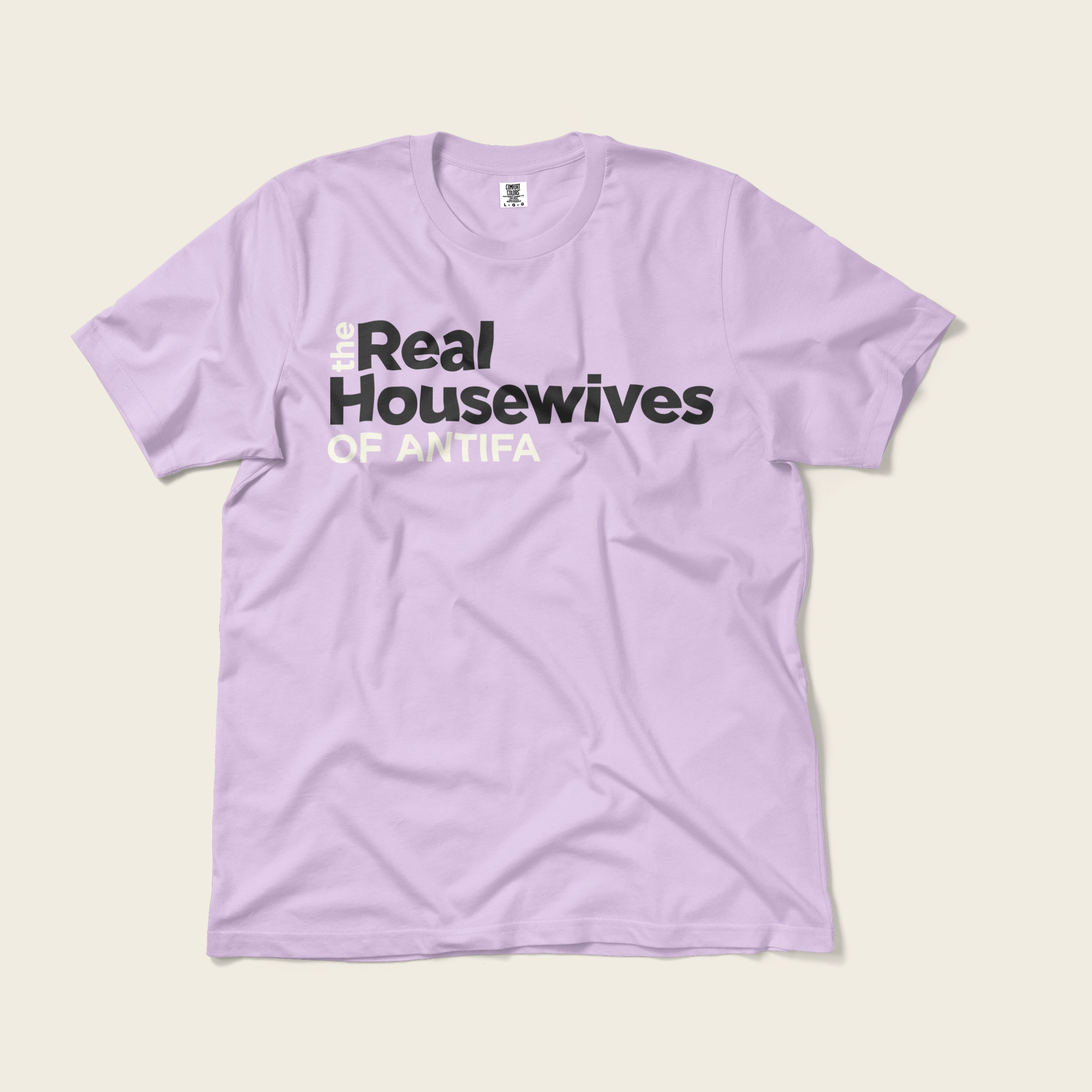 The Real Housewives of Antifa Tee in Orchid