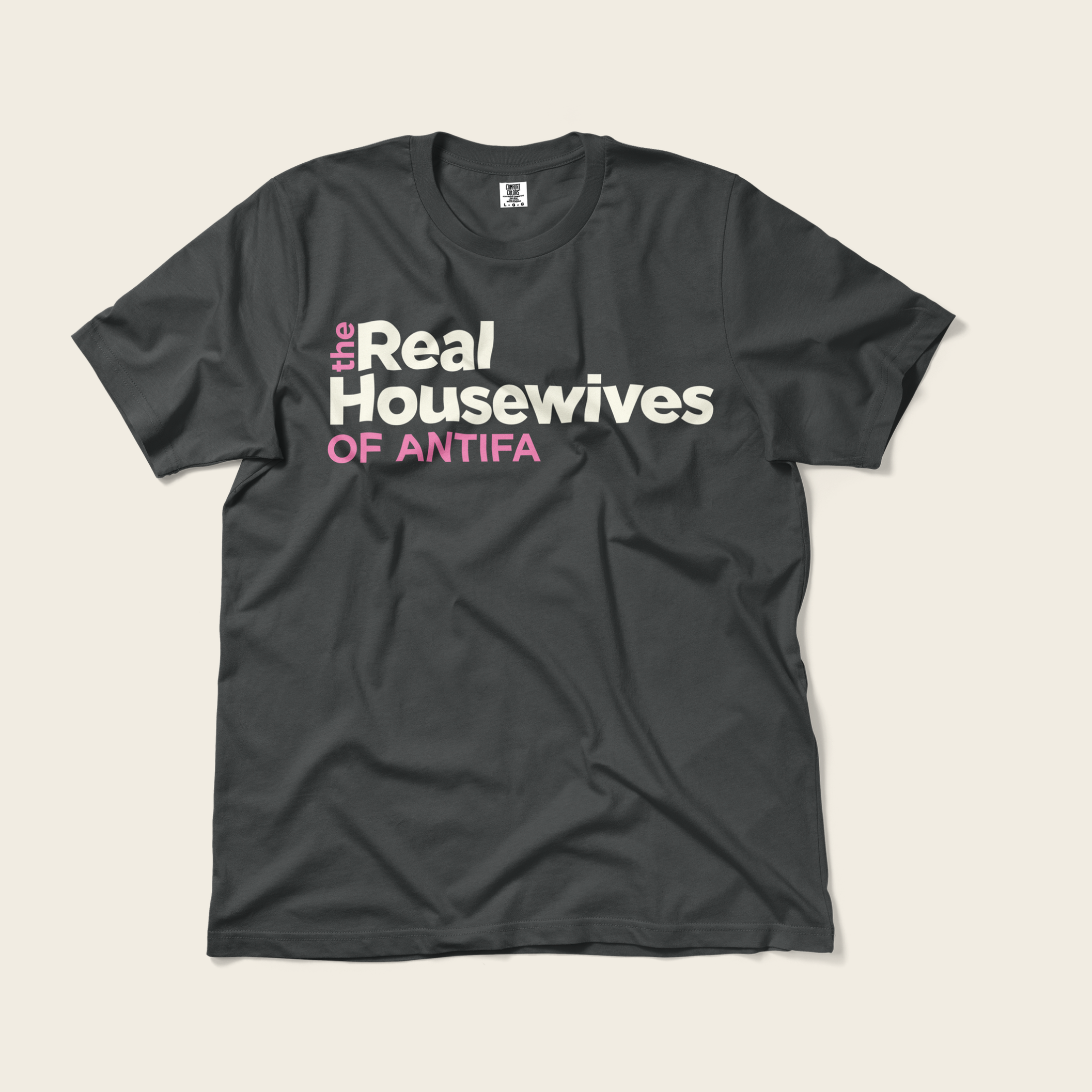 The Real Housewives of Antifa Tee in Graphite