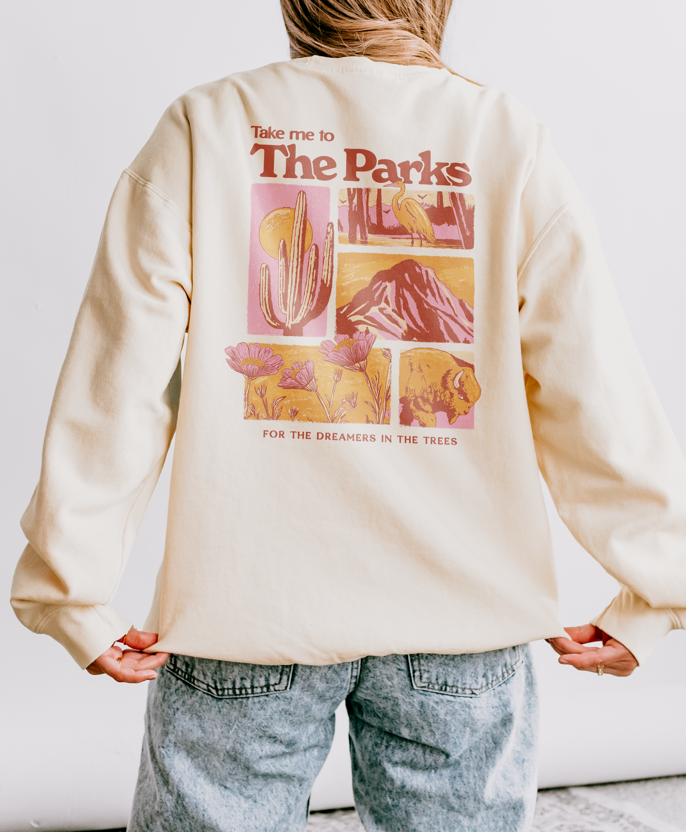 Dreamers in The Trees Lightweight Crewneck