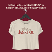 We are Jane Doe Boxy Tee