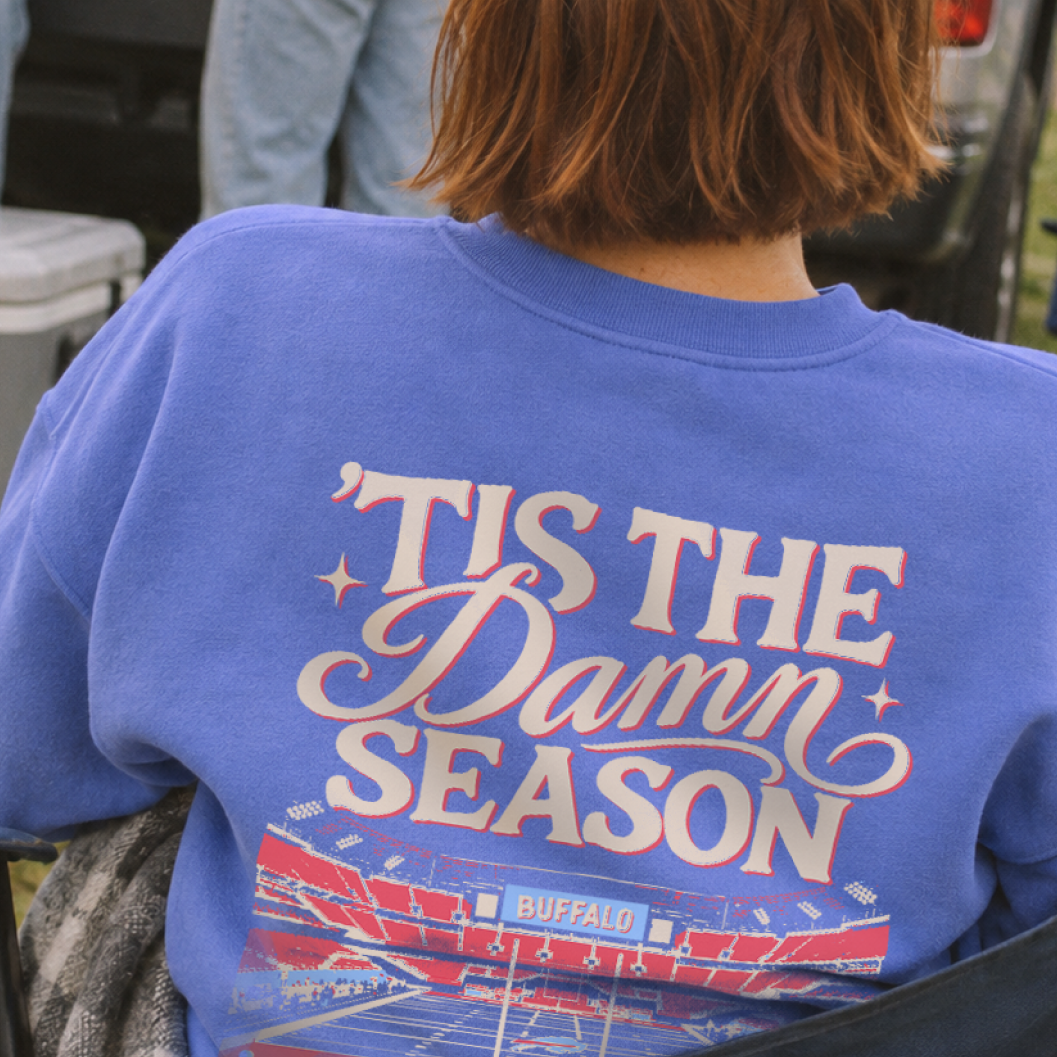’Tis the Damn Season Buffalo Crewneck
