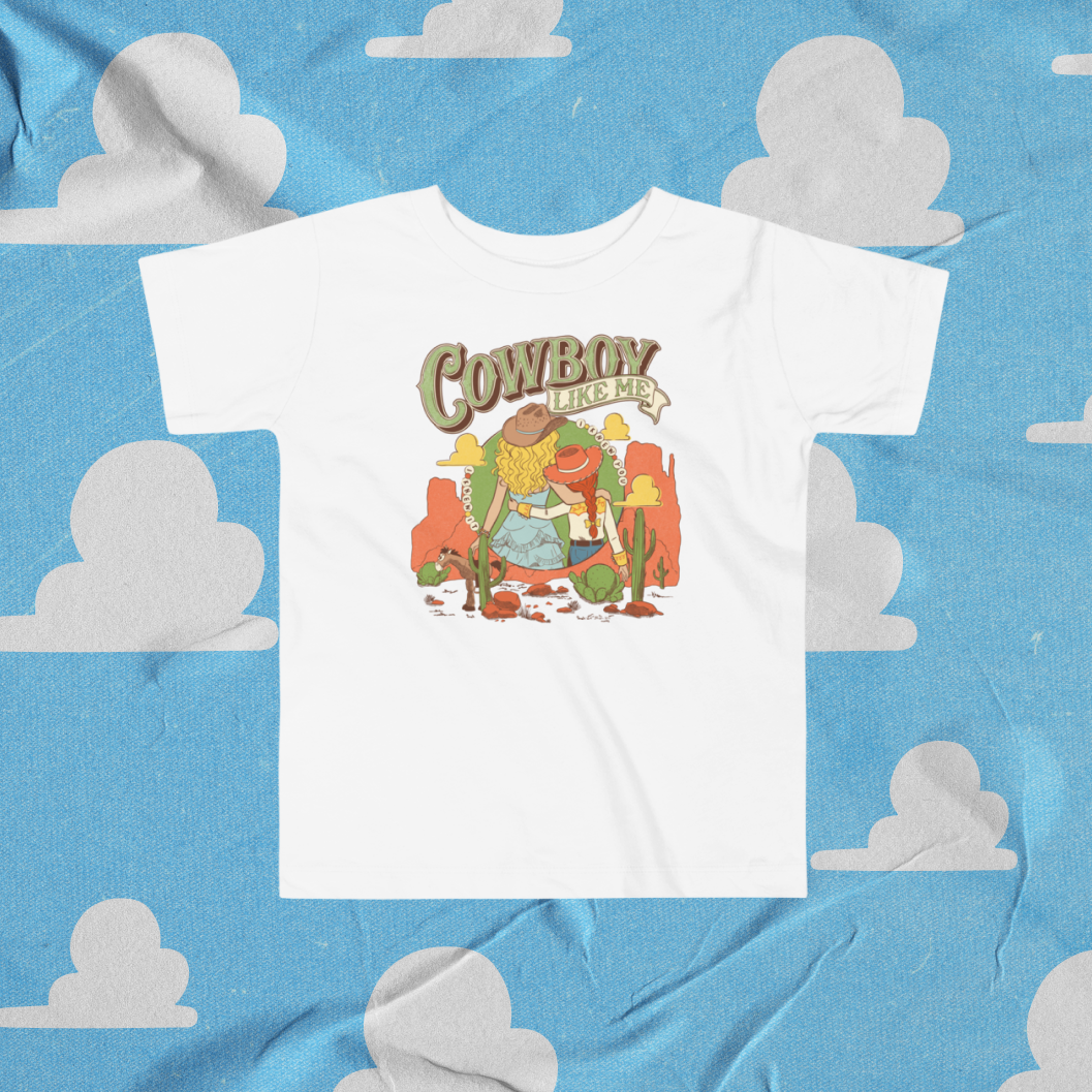 Toddler's Cowboy Like Me Tee