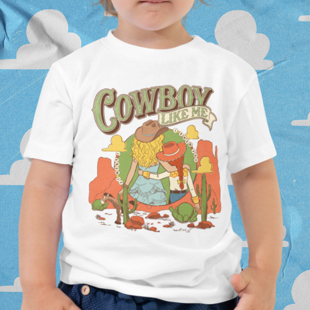 Toddler's Cowboy Like Me Tee