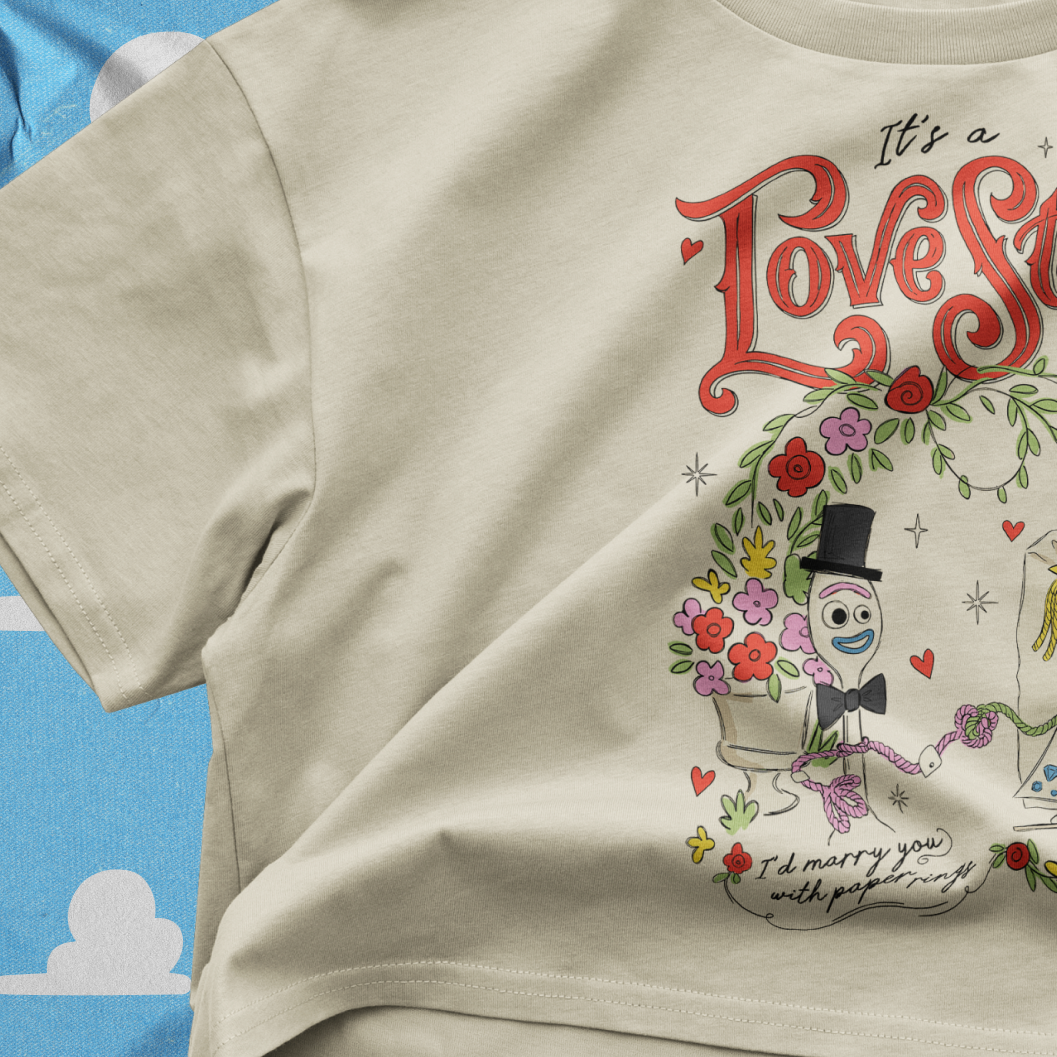 Love Story Crop Top