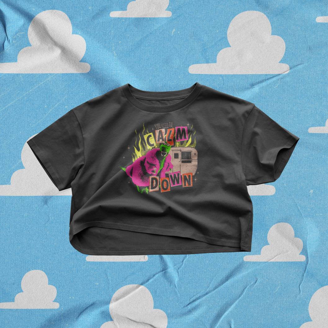 Calm Down Crop Top
