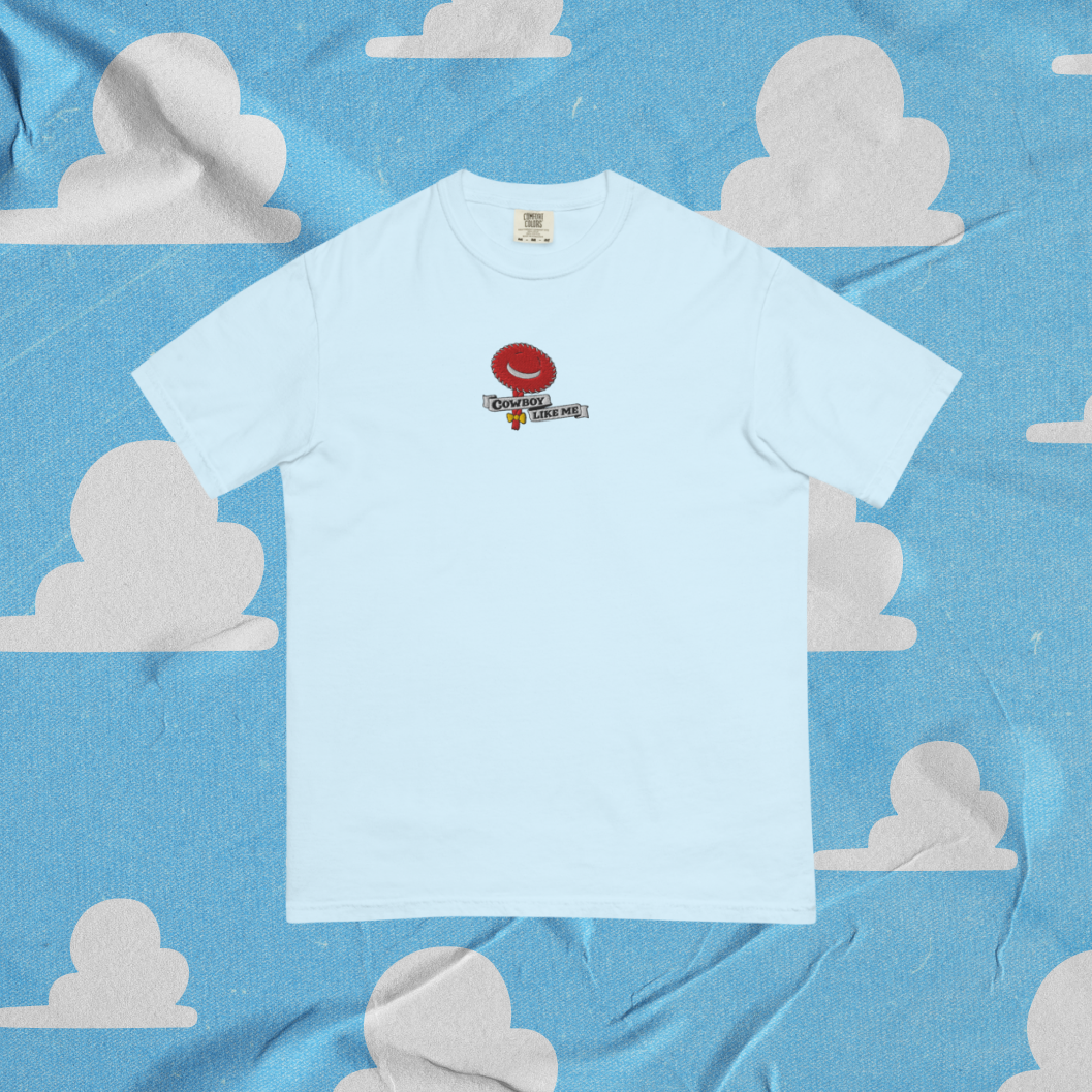 Embroidered Cowboy Tee