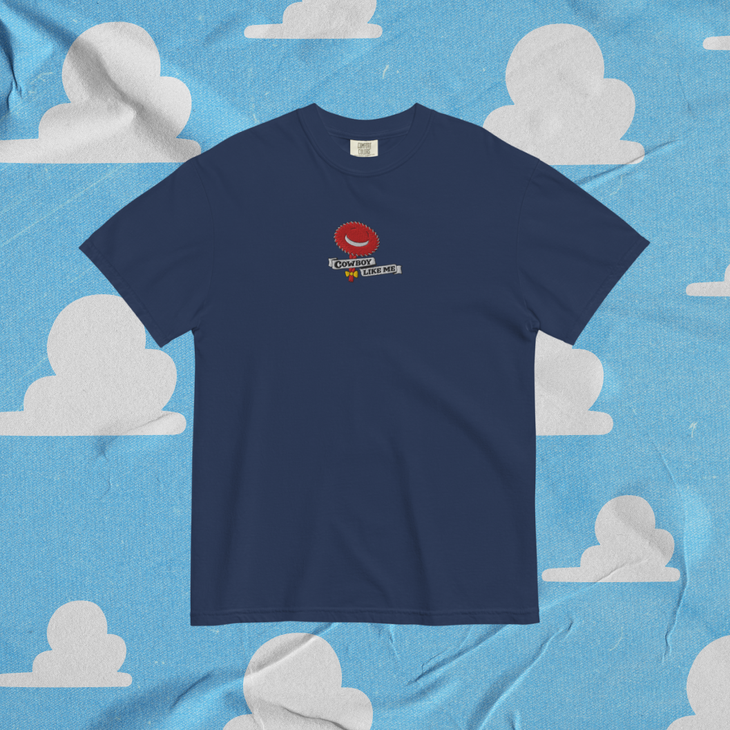 Embroidered Cowboy Tee