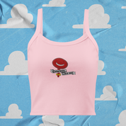 Embroidered Cowboy Cropped Tank