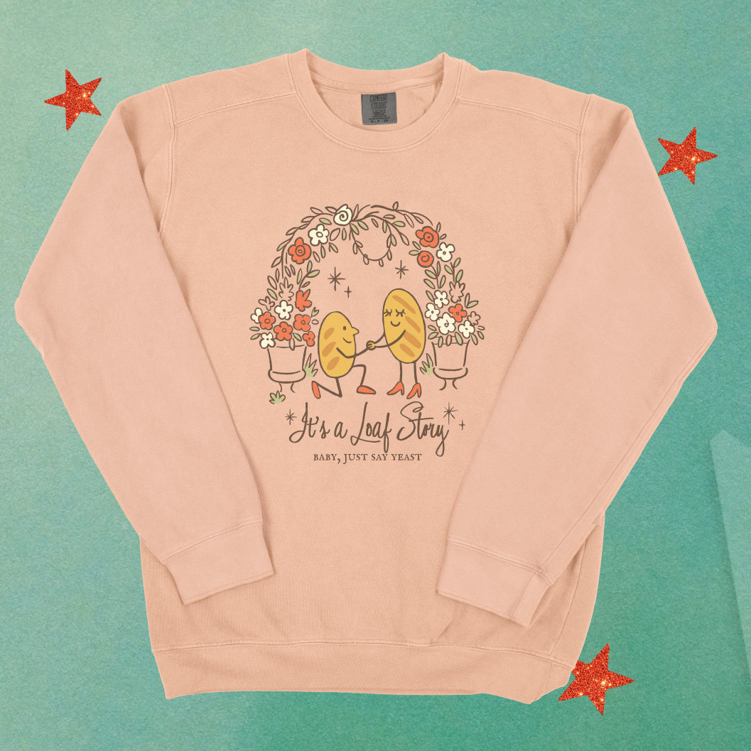 It's a Loaf Story Lightweight Crewneck