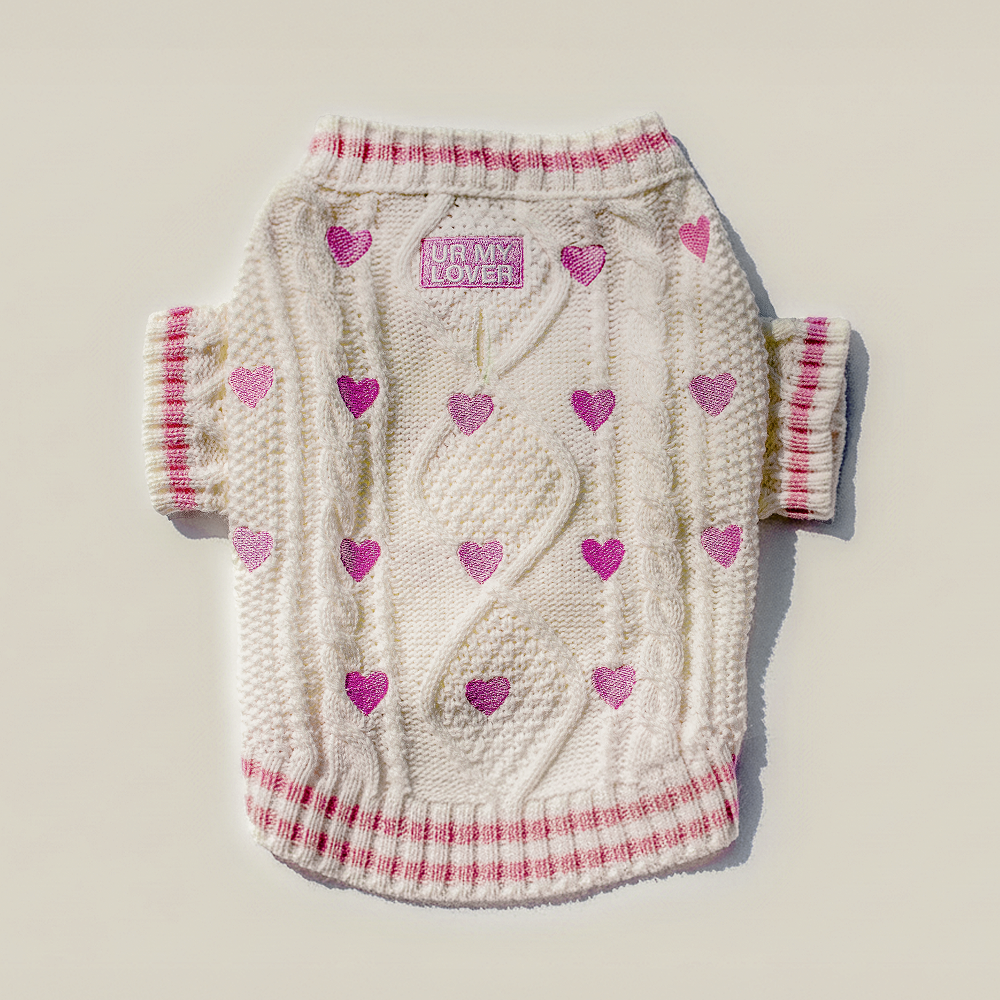 Ur My Lover Pet Cardigan