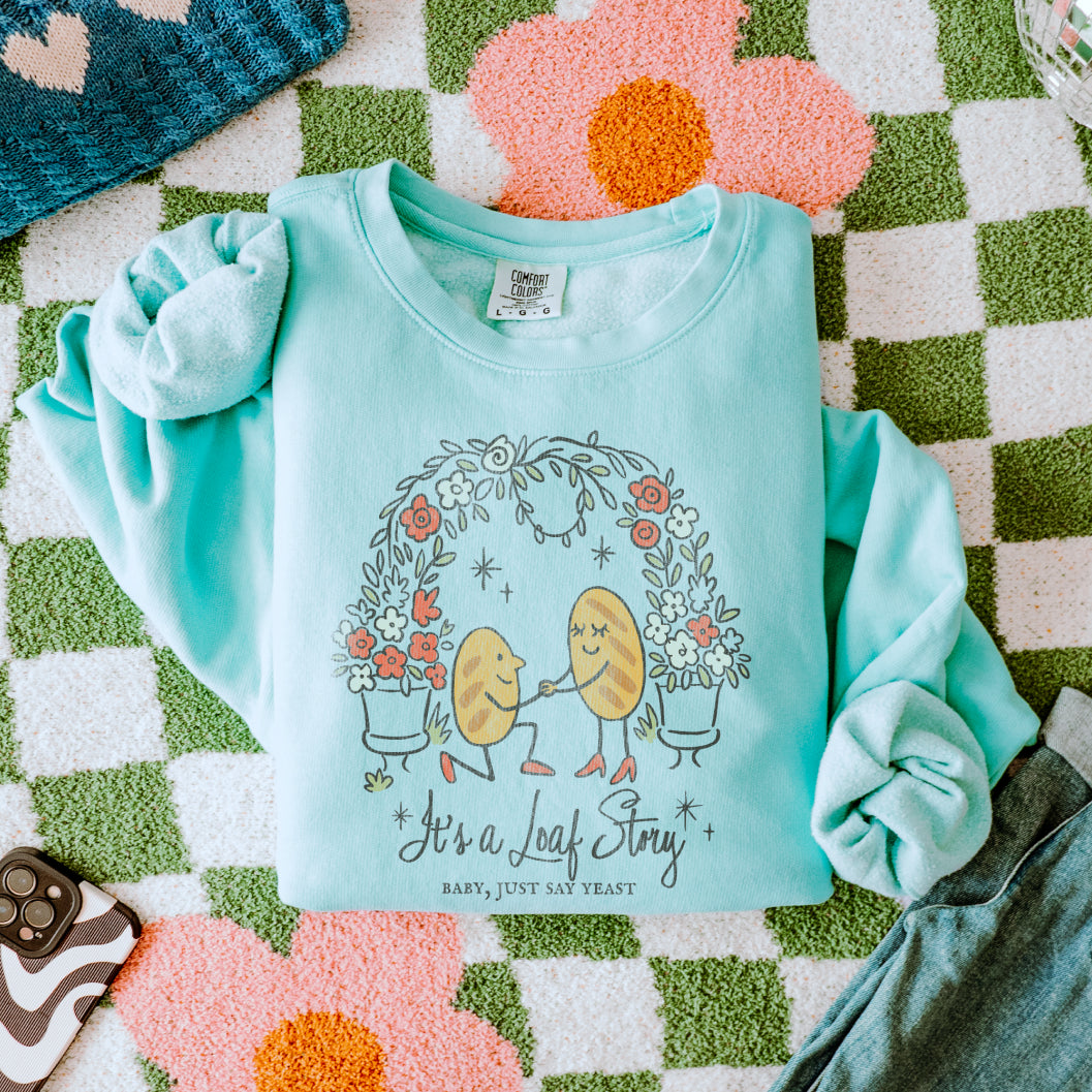 It's a Loaf Story Lightweight Crewneck