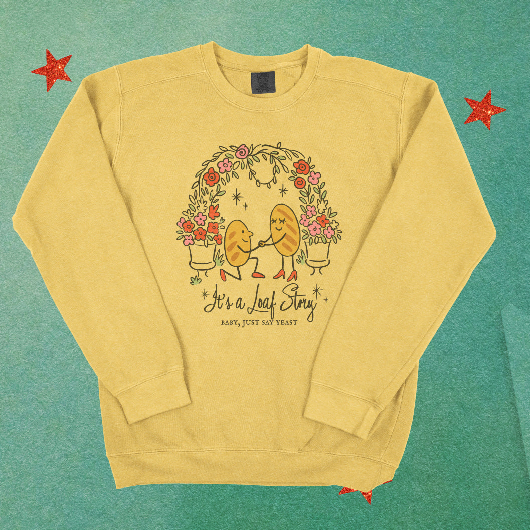 It's a Loaf Story Lightweight Crewneck