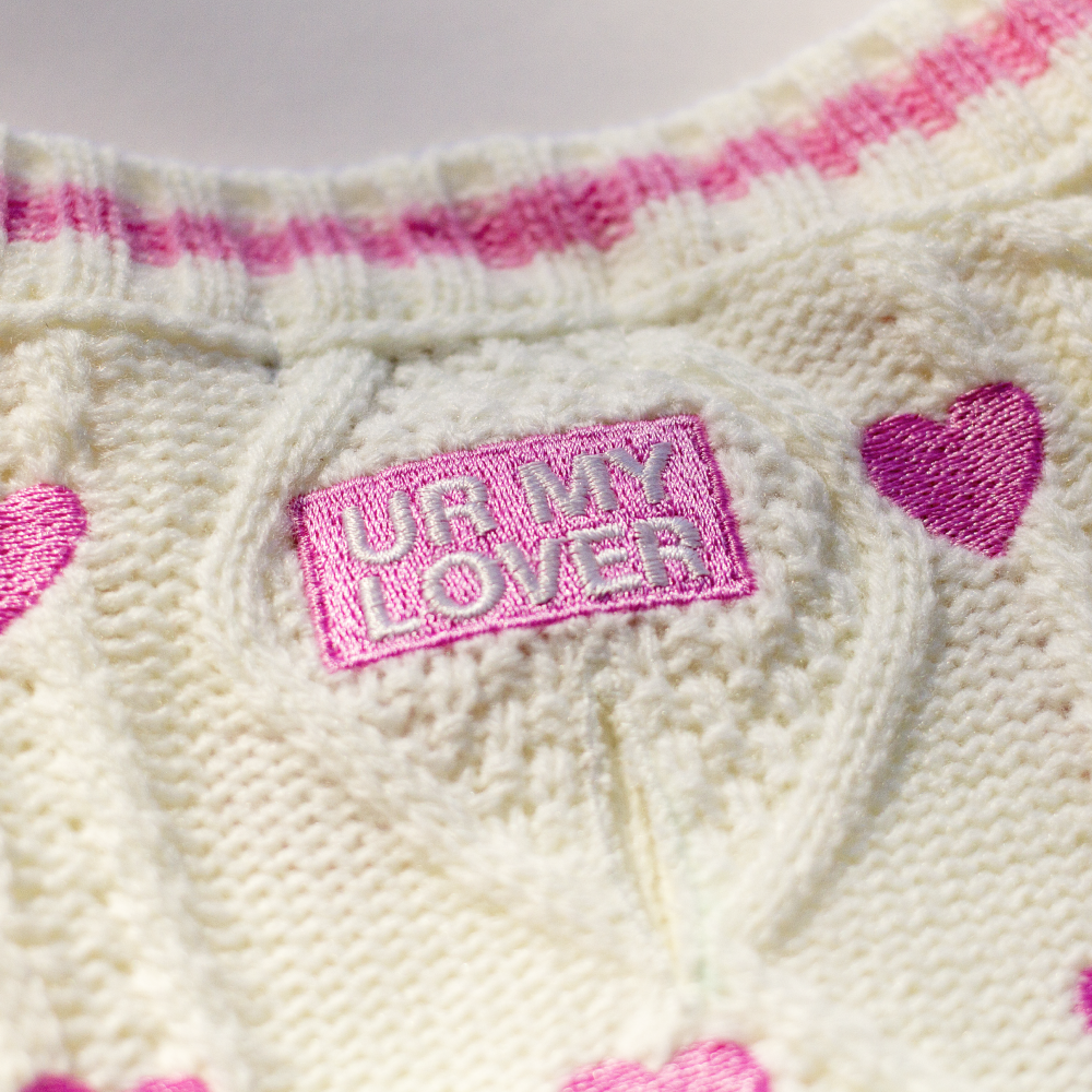 Ur My Lover Pet Cardigan