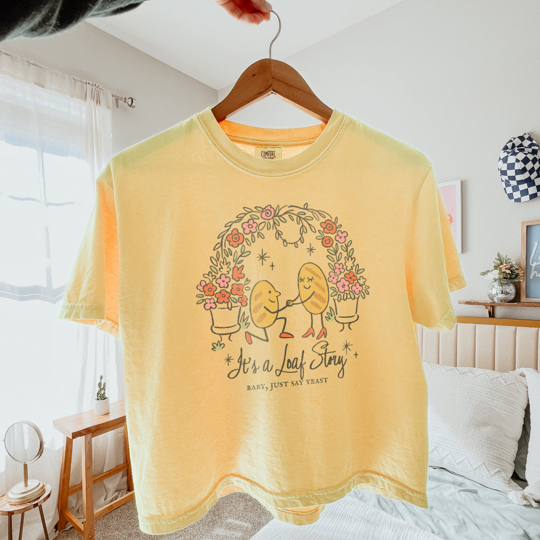 It's a Loaf Story Crop Top