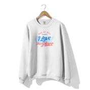 Mad as Hell Because I Love the US Crewneck