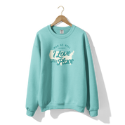 Mad as Hell Because I Love the US Crewneck