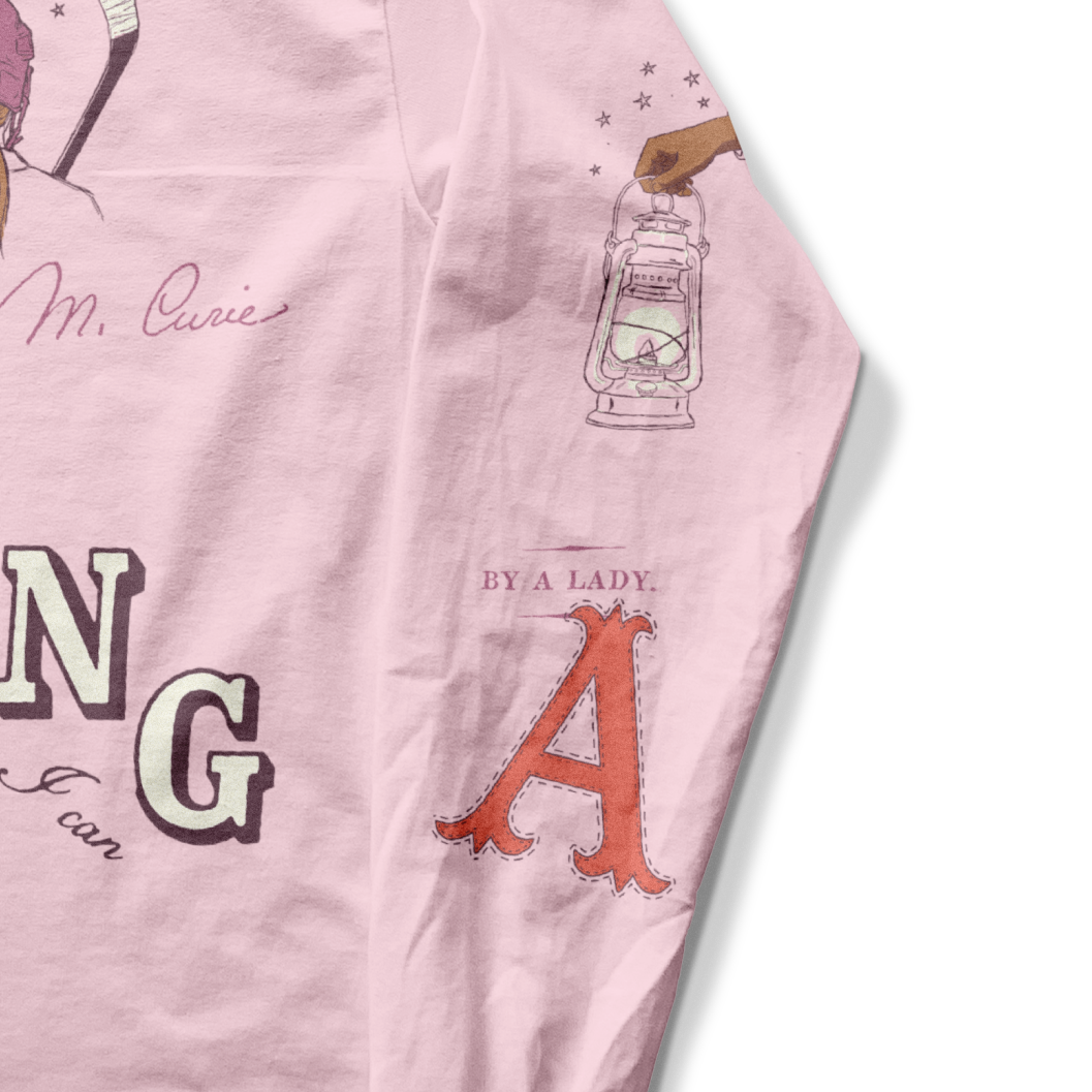 By A Lady Long Sleeve Tee