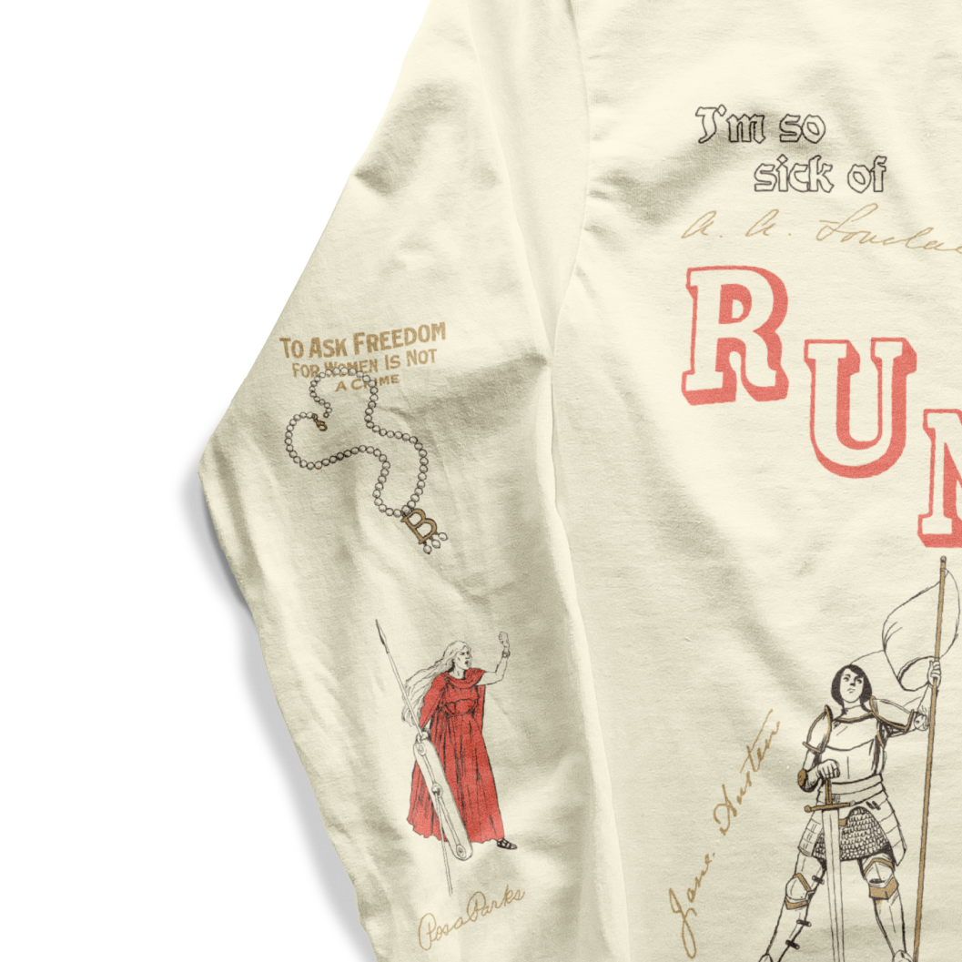 By A Lady Long Sleeve Tee