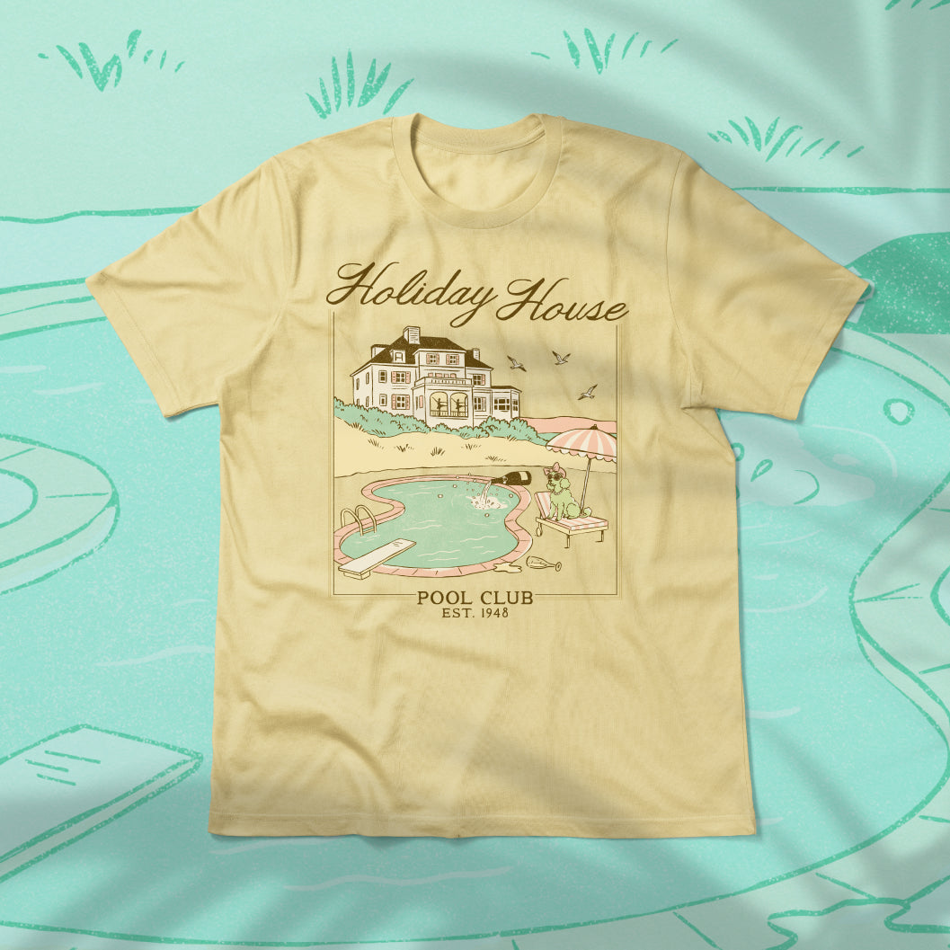 Holiday House Pool Club Tee
