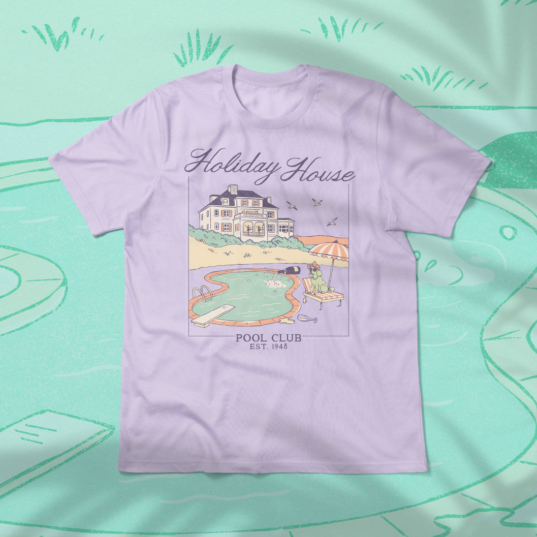 Holiday House Pool Club Tee