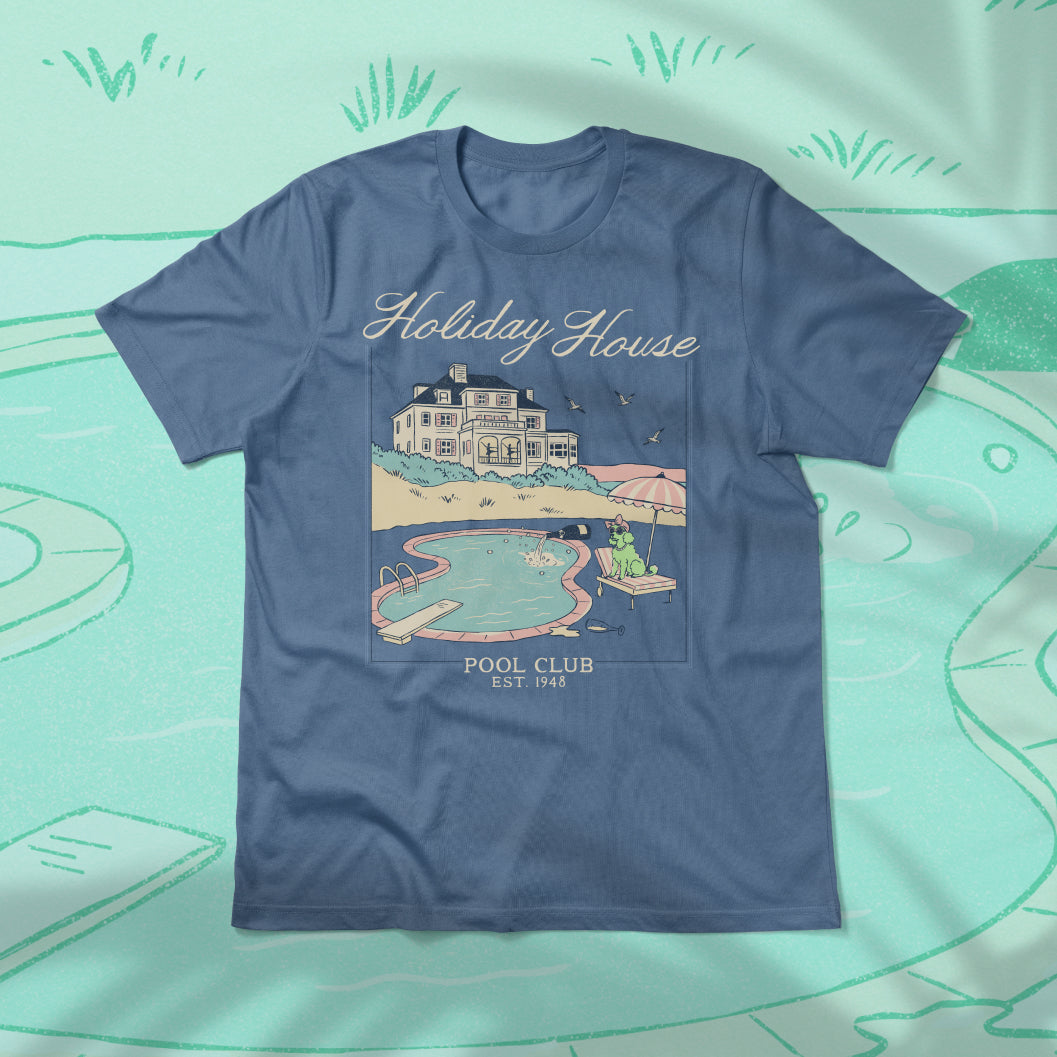 Holiday House Pool Club Tee