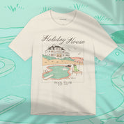 Holiday House Pool Club Bella Canvas Soft Tee