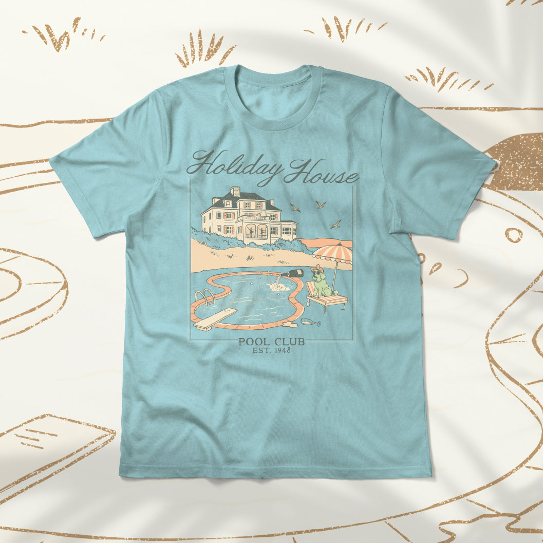 Holiday House Pool Club Tee