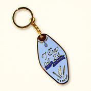 I Cry A Lot But I Am So Productive Keychain