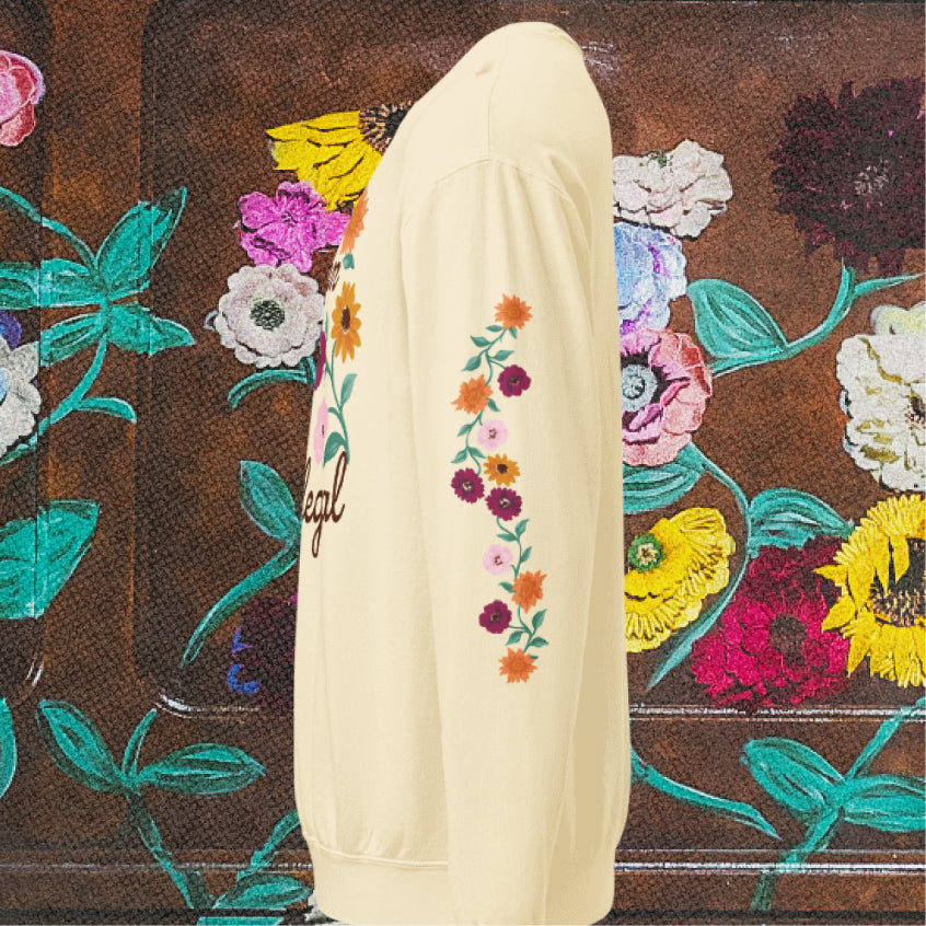 No Human is Illegal Lightweight Crewneck