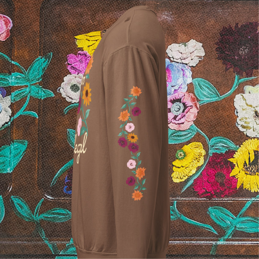 No Human is Illegal Lightweight Crewneck