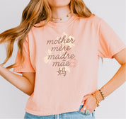 The Universal Language Comfort Colors Crop Top