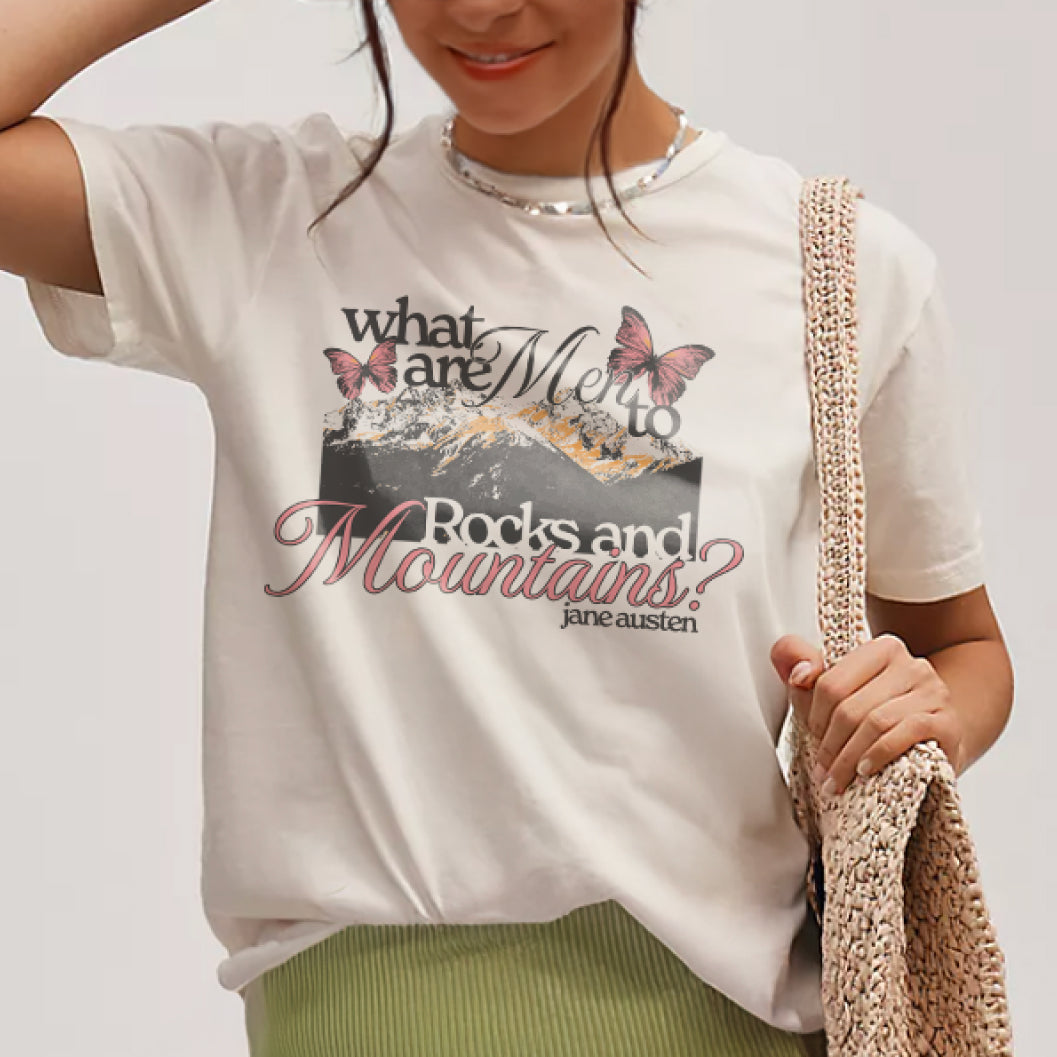 Rocks and Mountains Bella Canvas Soft Tee