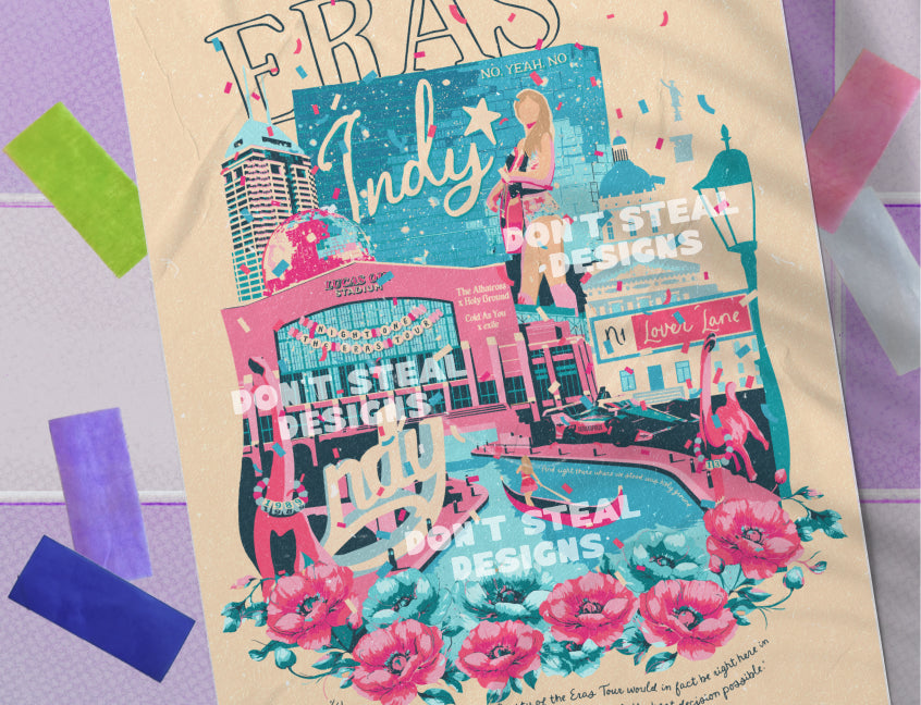 Ivory Indy Eras Night One Poster