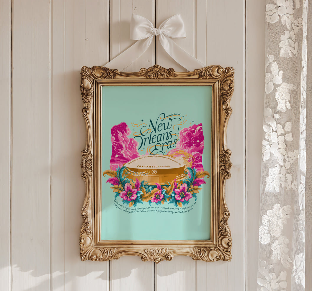 Mint New Orleans Eras Night Two Superdome Poster