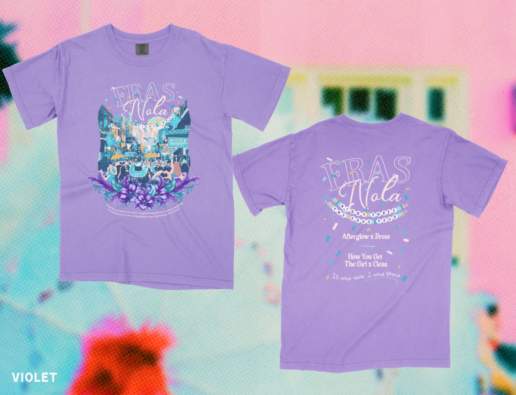 Kid's New Orleans Eras Night Three Bourbon Street Tee