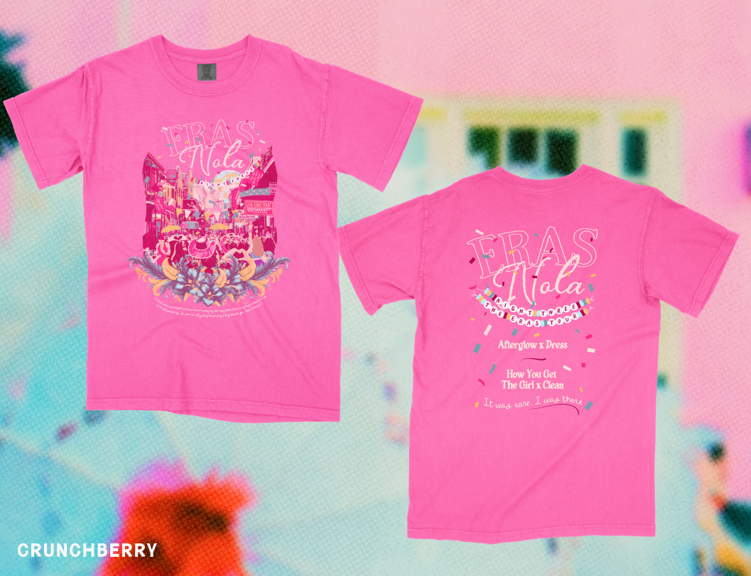 Kid's New Orleans Eras Night Three Bourbon Street Tee