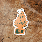 State & Provinces Assholes Sticker