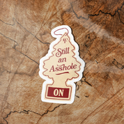 State & Provinces Assholes Sticker