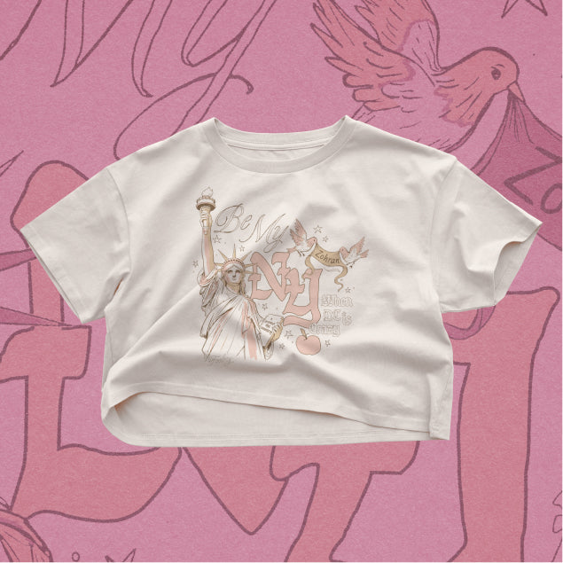 Be My NY Crop Top