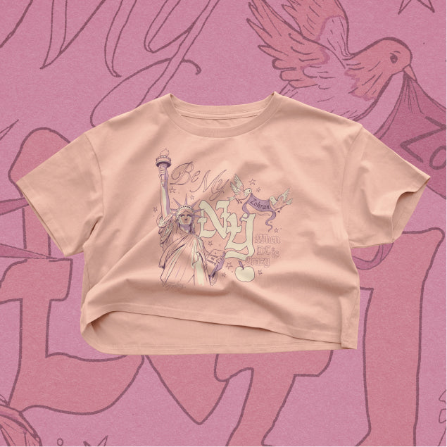 Be My NY Crop Top