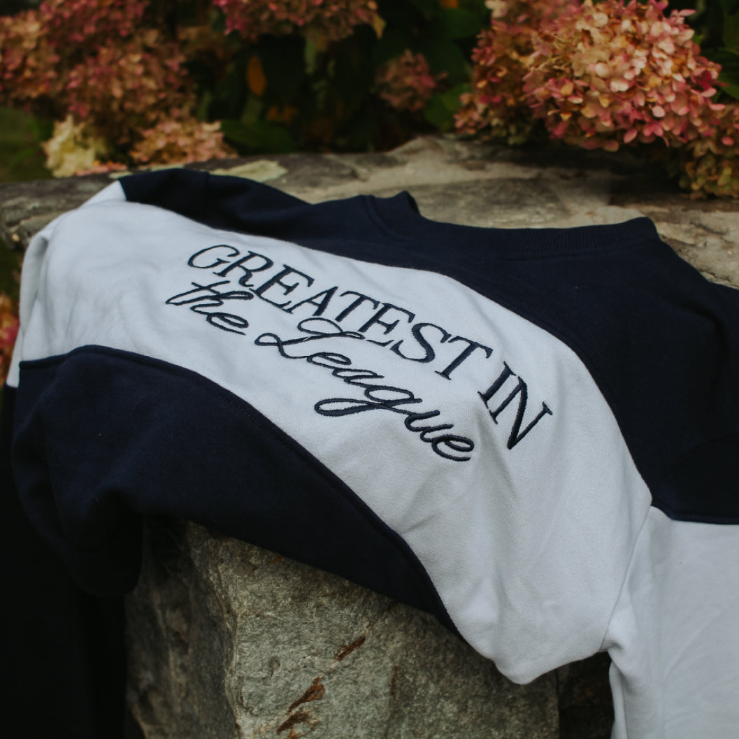 Navy Game Day Classic Varsity Crewneck